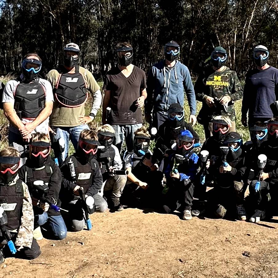 Splat Camp at Velocity Paintball Park in San Diego County